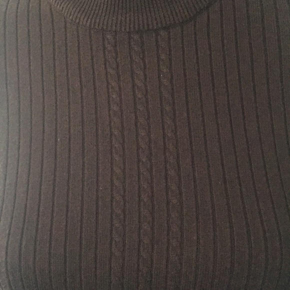 Brown Turtleneck Sweater - Picture 2 of 5